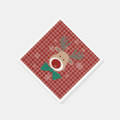 Serviette En Papier Joyeux Noël ! (Coin)