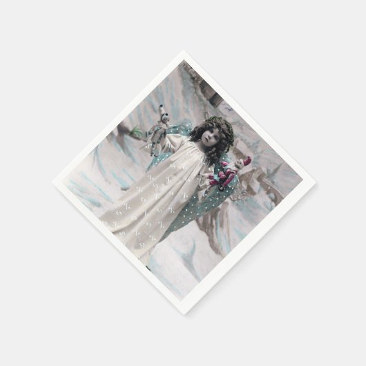 Serviette En Papier Joyeux Noel (Coin)