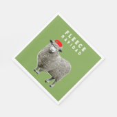 Serviette En Papier Joyeux Noël (Coin)