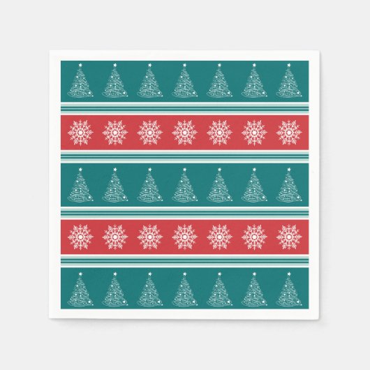 Serviette En Papier Joyeux Noël (Devant)
