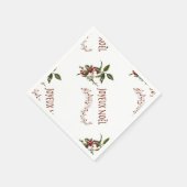 Serviette En Papier Joyeux Noël (Coin)