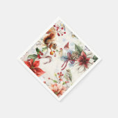 Serviette En Papier Joyeux Noël (Coin)