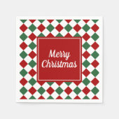 Serviette En Papier Joyeux Noël (Devant)