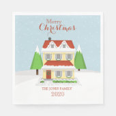 Serviette En Papier Joyeux Noël (Devant)