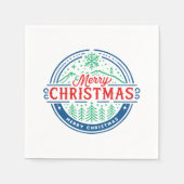 Serviette En Papier Joyeux Noël 2 (Devant)