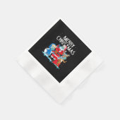 Serviette En Papier Joyeux Noël 2023 (Coin)