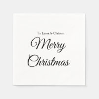 Joyeux Noël ajouter le nom texte personnalisé cade