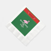 Serviette En Papier Joyeux Noël de Floride (Coin)