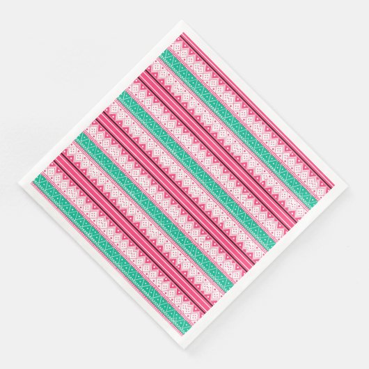 Serviette En Papier Joyeux Noël et pull moche (Coin)