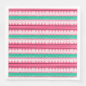 Serviette En Papier Joyeux Noël et pull moche (Devant)