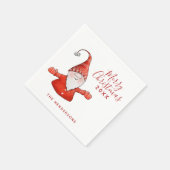 Serviette En Papier Joyeux Noël festif (Coin)