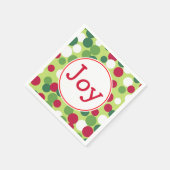 Serviette En Papier Joyeux Noël Fête Napkins (Coin)