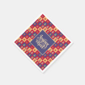 Serviette En Papier Joyeux Noel français Joyeux Noël festif chic (Coin)