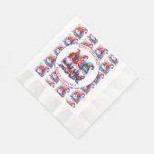 Serviette En Papier Joyeux Noël Gnomes (Coin)