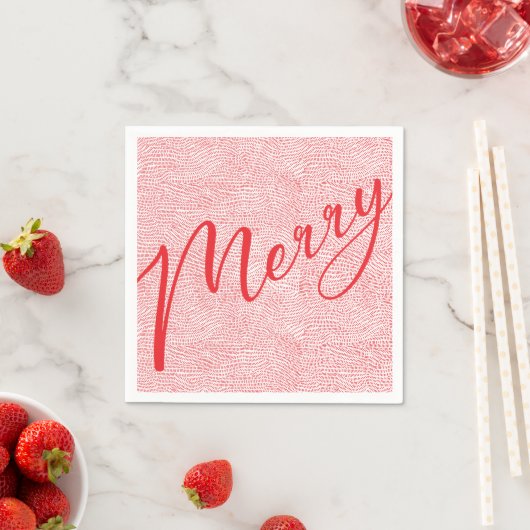 Serviette En Papier Joyeux Noël Joyeux Noël Joyeux Fun Main Fun (En situation)