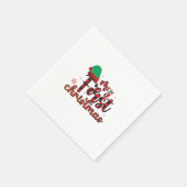 Serviette En Papier Joyeux Noël Mon premier Noël (Coin)