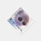 Serviette En Papier Joyeux Noël Papier photo Naples (Coin)