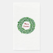 Serviette En Papier Joyeux Noël Papier serviette d'hôte (Devant)