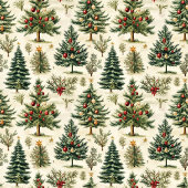 Serviette En Papier Joyeux Noël typographie rouge vert