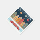 Serviette En Papier Joyeux Noel urban Snow (Coin)