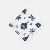 Serviette En Papier Joyeux Noël vintage (Coin)