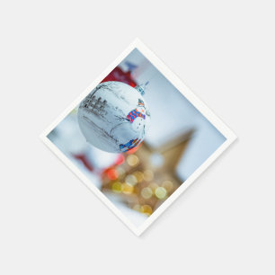 Serviette En Papier Joyeux Noël vintage