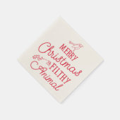 Serviette En Papier Joyeux Noël Ya Filthy Papier Animal Napkins (Coin)