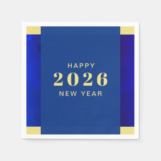 Serviette En Papier Joyeux Nouvel An (Devant)