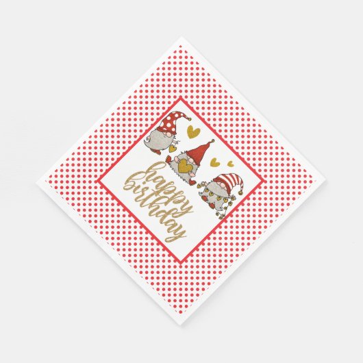 Serviette En Papier Joyeux Nouvel An (Coin)