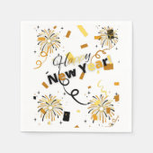 Serviette En Papier Joyeux Nouvel An 3 Ply Napkins (Devant)