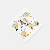 Serviette En Papier Joyeux Nouvel An 3 Ply Napkins (Coin)