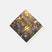 Serviette En Papier Joyeux Nouvel An serviettes (Coin)