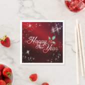 Serviette En Papier Joyeux Nouvel An serviettes (En situation)