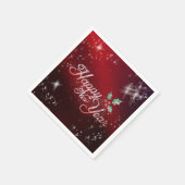 Serviette En Papier Joyeux Nouvel An serviettes (Coin)