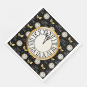 Serviette En Papier Joyeux Nouvel An serviettes (Coin)