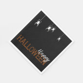 Serviette En Papier Joyeux Orange Halloween Ariders | Partie (Coin)