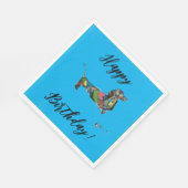 Serviette En Papier Joyeux papier d'anniversaire Napkin (Coin)