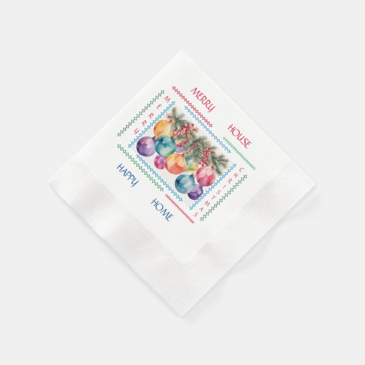 Serviette En Papier Joyeux papier domestique Napkin (Coin)