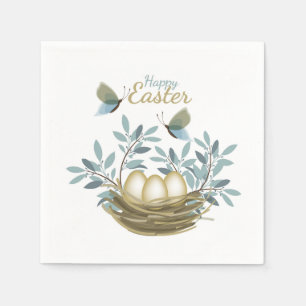 Serviette En Papier Joyeux Pâques