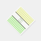 Serviette En Papier Joyeux Pâques (Coin)