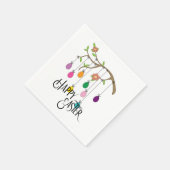 Serviette En Papier Joyeux Pâques (Coin)