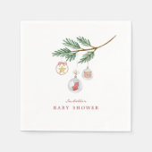 Serviette En Papier Joyeux petit Baby shower (Devant)