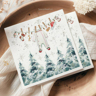 Serviette En Papier Joyeux petit Baby shower