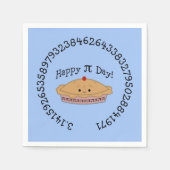 Serviette En Papier Joyeux Pi Day Pie (Devant)