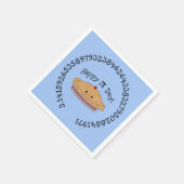 Serviette En Papier Joyeux Pi Day Pie (Coin)