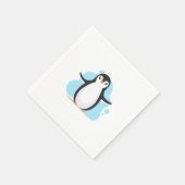Serviette En Papier Joyeux pingouin (Coin)