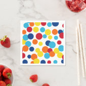 Serviette En Papier Joyeux points serviettes (En situation)