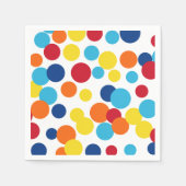 Serviette En Papier Joyeux points serviettes (Devant)