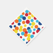 Serviette En Papier Joyeux points serviettes (Coin)