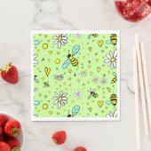 Serviette En Papier joyeux printemps (En situation)